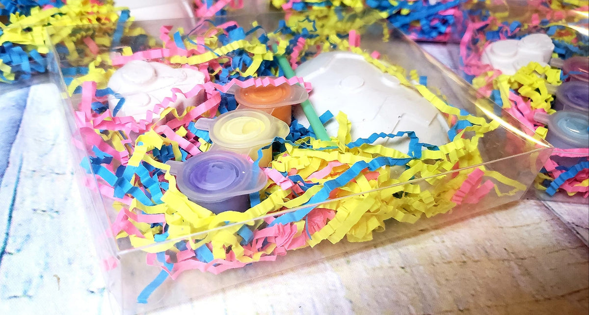 Easter Egg Paint Your own Kit , Party Favors, Easter Basket, Crayon names, Paint You're own Kit