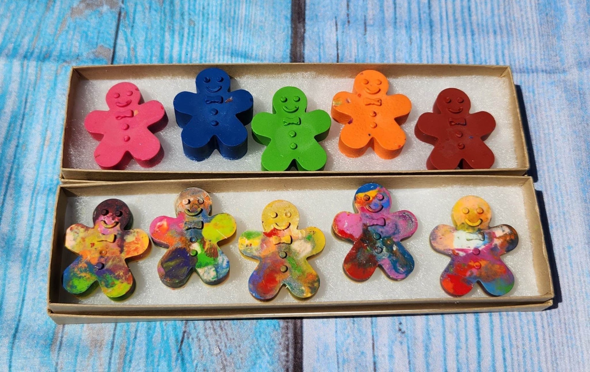 Gingerbread Crayons Box Set