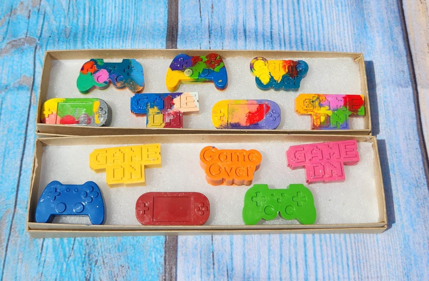 Gamer Crayons: Video Game Party Favors, Non-Toxic Crayons