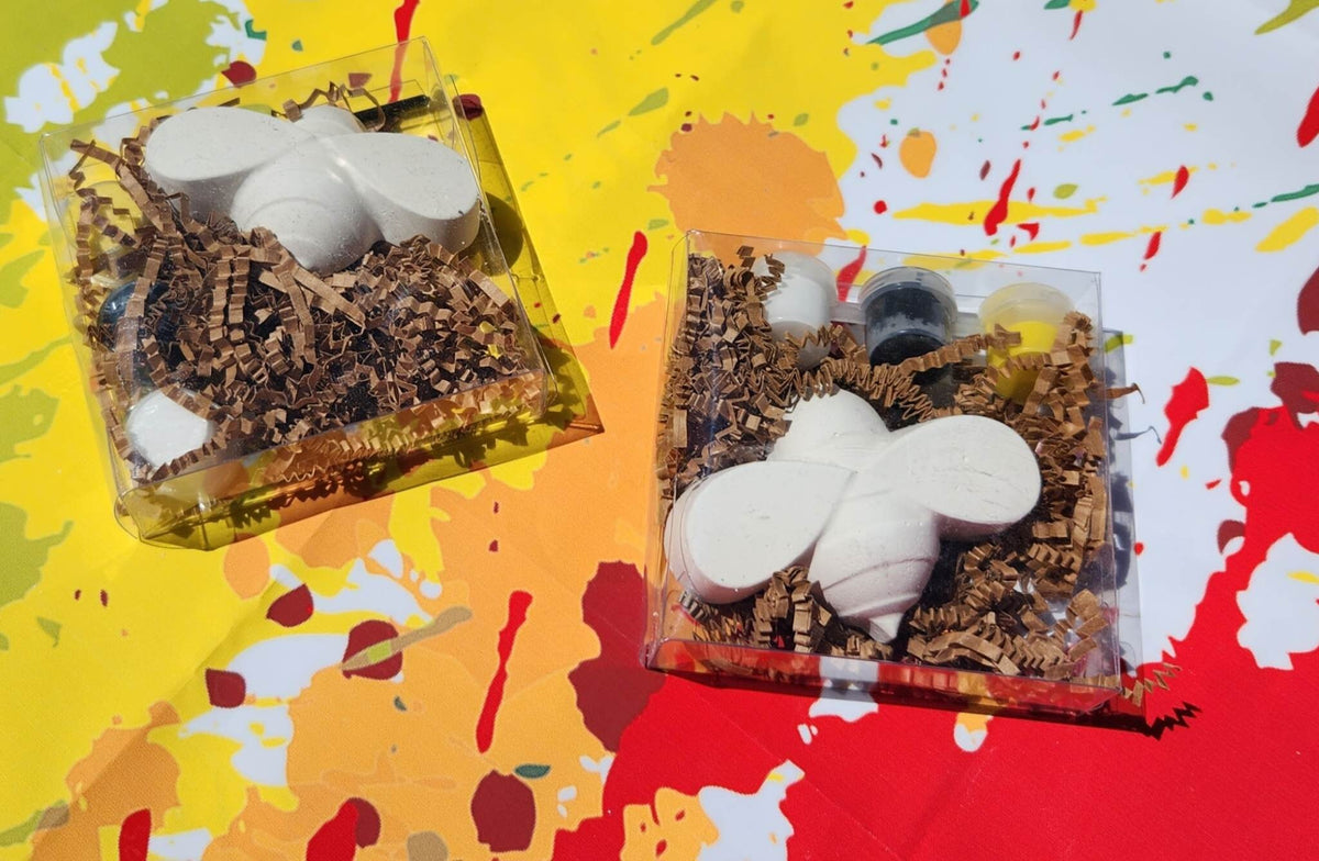 Bee Birthday, Bee-One Birthday Paint your own Kits , Party Favors, Crayon names, Crayons, Birthday party gifts