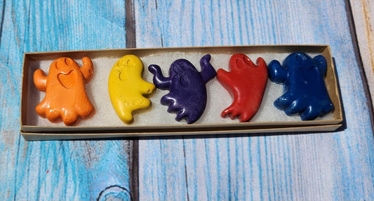 Personalized Crayon Names, Party Favors, Ghost Crayons - BOO crayons
