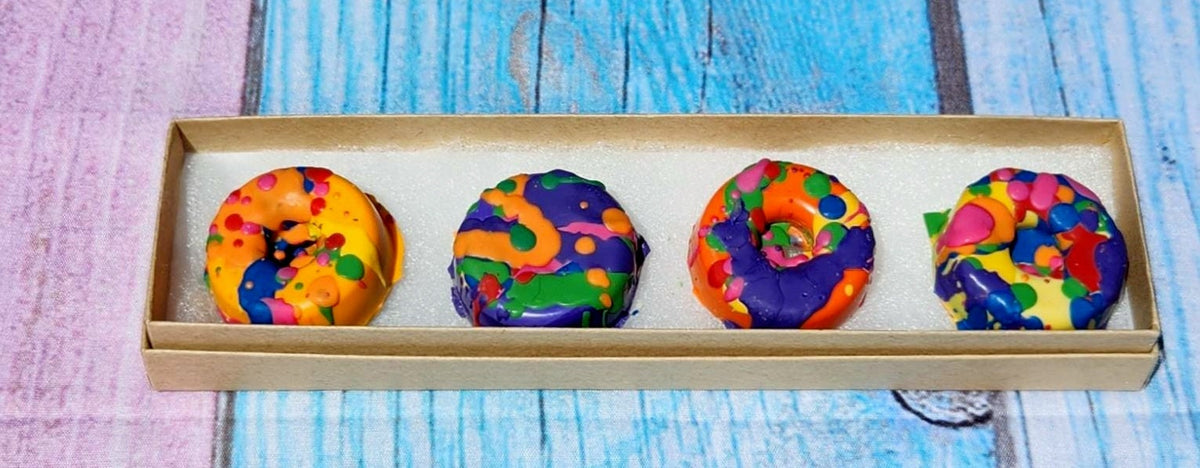 Doughnut Shop Crayons - Doughnut Party Favors - Doughnut Crayons