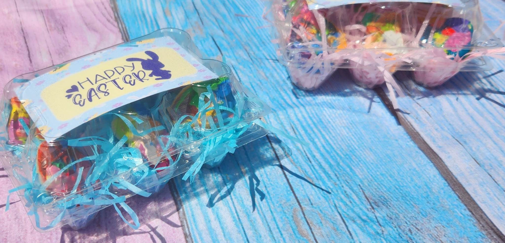 Easter Basket Gift l Kids Easter Gift l 6 Easter Crayons in Carton l Toddler Crayons l Easter Coloring l Easter Crayons l Bunny Crayon