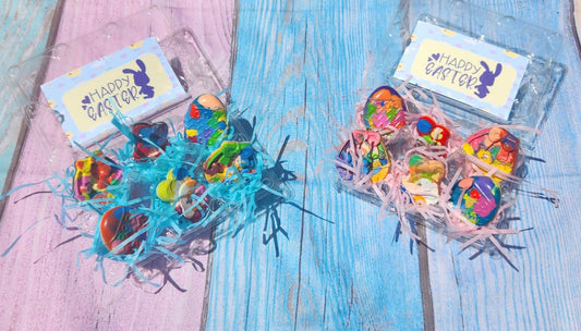 Easter Basket Gift l Kids Easter Gift l 6 Easter Crayons in Carton l Toddler Crayons l Easter Coloring l Easter Crayons l Bunny Crayon