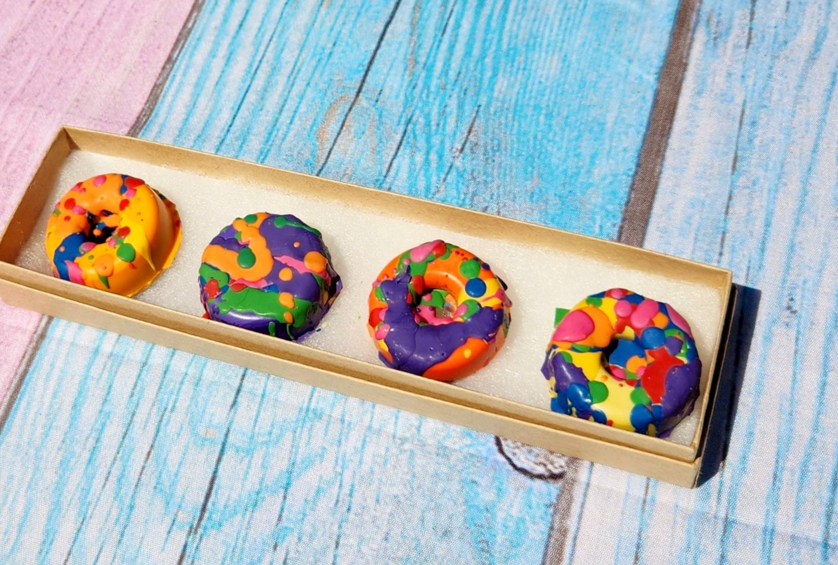 Doughnut Shop Crayons - Doughnut Party Favors - Doughnut Crayons