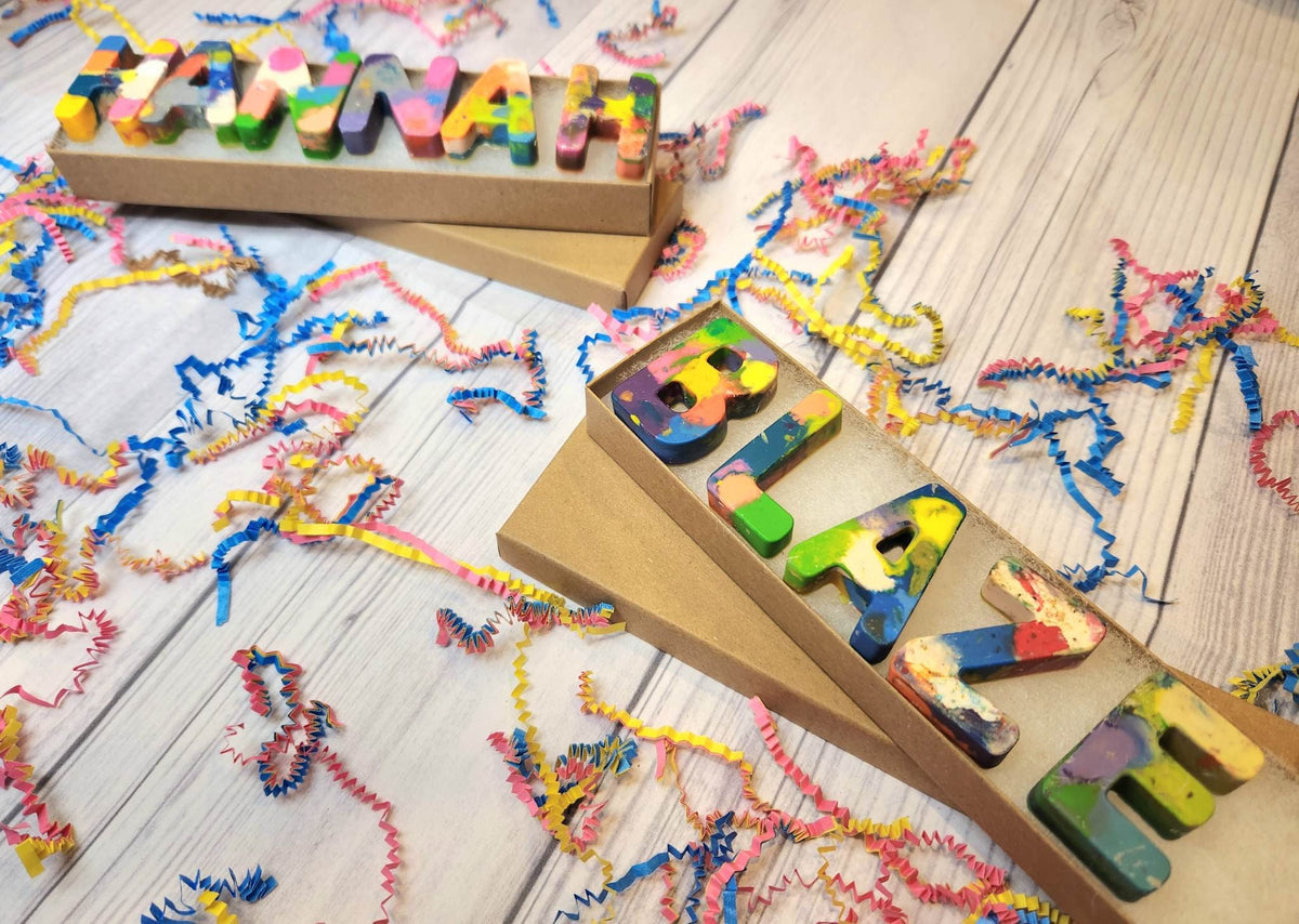 Personalized Crayon Names, Party Favors, Christmas Gifts, Stocking Stuffers, Birthday Party Favors l Gifts for Kids l Crayon Name