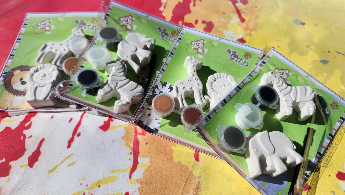 Jungle Paint Kits l Kids Craft l Art l DIY Paint l Jungle Party Favors l Jungle themed party Favors l Grab Bag Goodies l Kids Birthday