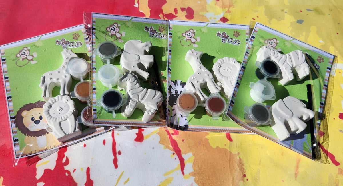 Jungle Paint Kits l Kids Craft l Art l DIY Paint l Jungle Party Favors l Jungle themed party Favors l Grab Bag Goodies l Kids Birthday