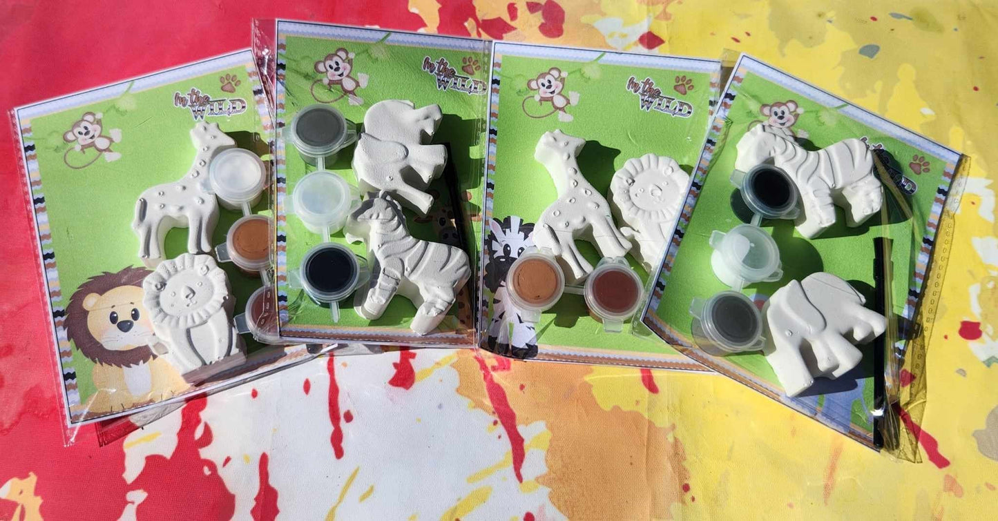 Jungle Paint Kits l Kids Craft l Art l DIY Paint l Jungle Party Favors l Jungle themed party Favors l Grab Bag Goodies l Kids Birthday