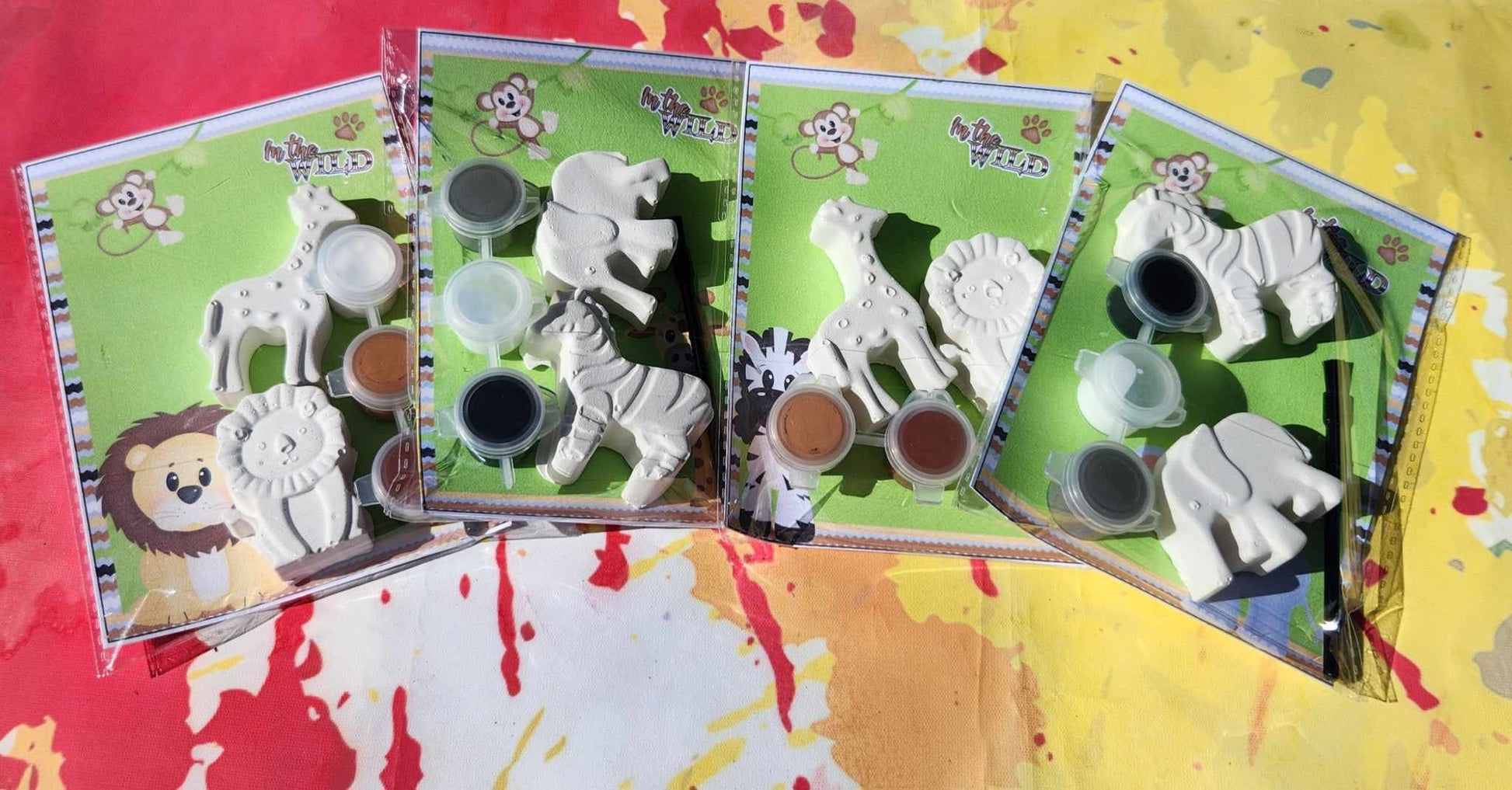 Jungle Paint Kits l Kids Craft l Art l DIY Paint l Jungle Party Favors l Jungle themed party Favors l Grab Bag Goodies l Kids Birthday