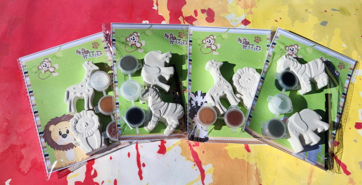 Jungle Paint Kits l Kids Craft l Art l DIY Paint l Jungle Party Favors l Jungle themed party Favors l Grab Bag Goodies l Kids Birthday