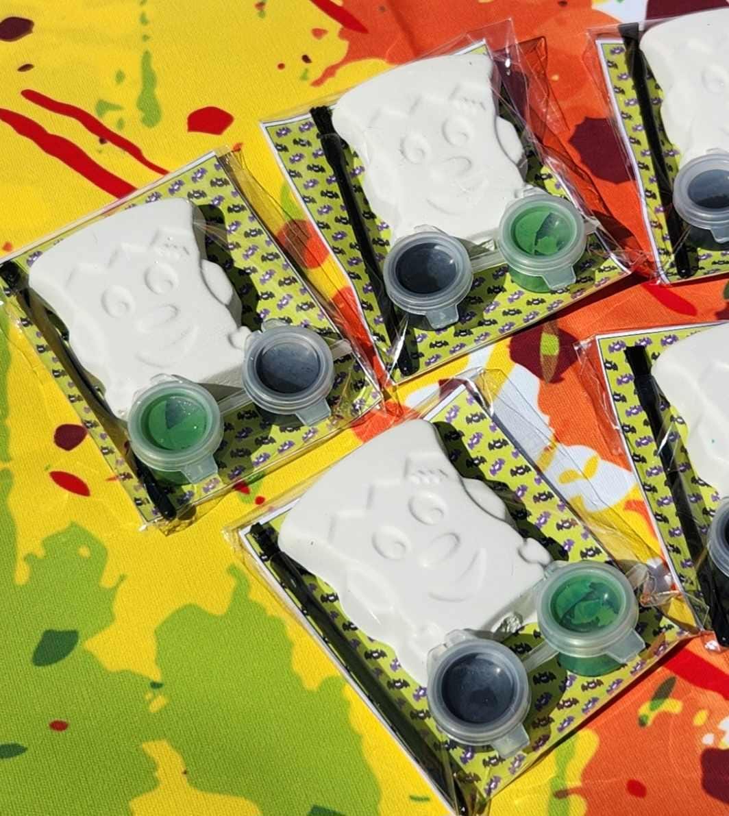 Halloween Monster Paint Kits for Kids – Fun & Creative Party Favors, DIY Craft Activity