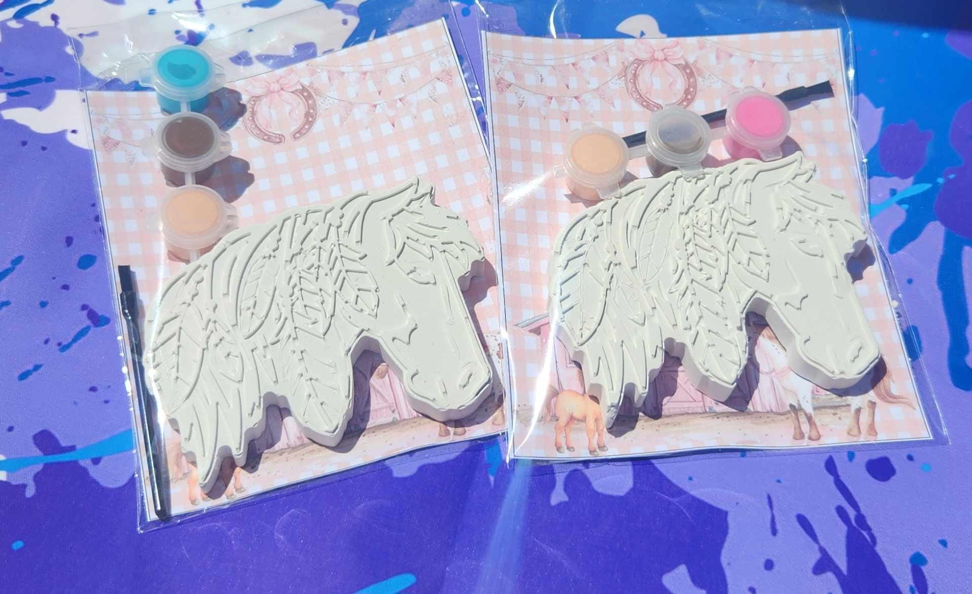 Kids Horse Western Themed Paint Kits – Non-Toxic DIY Party Favors for Creative Fun - Party Favors - Gift Bags