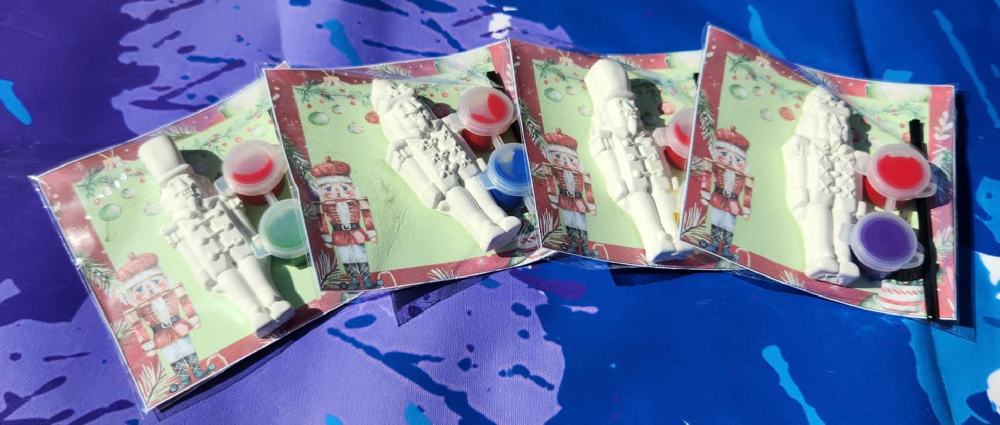 Toy Soldier Paint Kit: DIY Christmas Craft, Stocking Stuffer