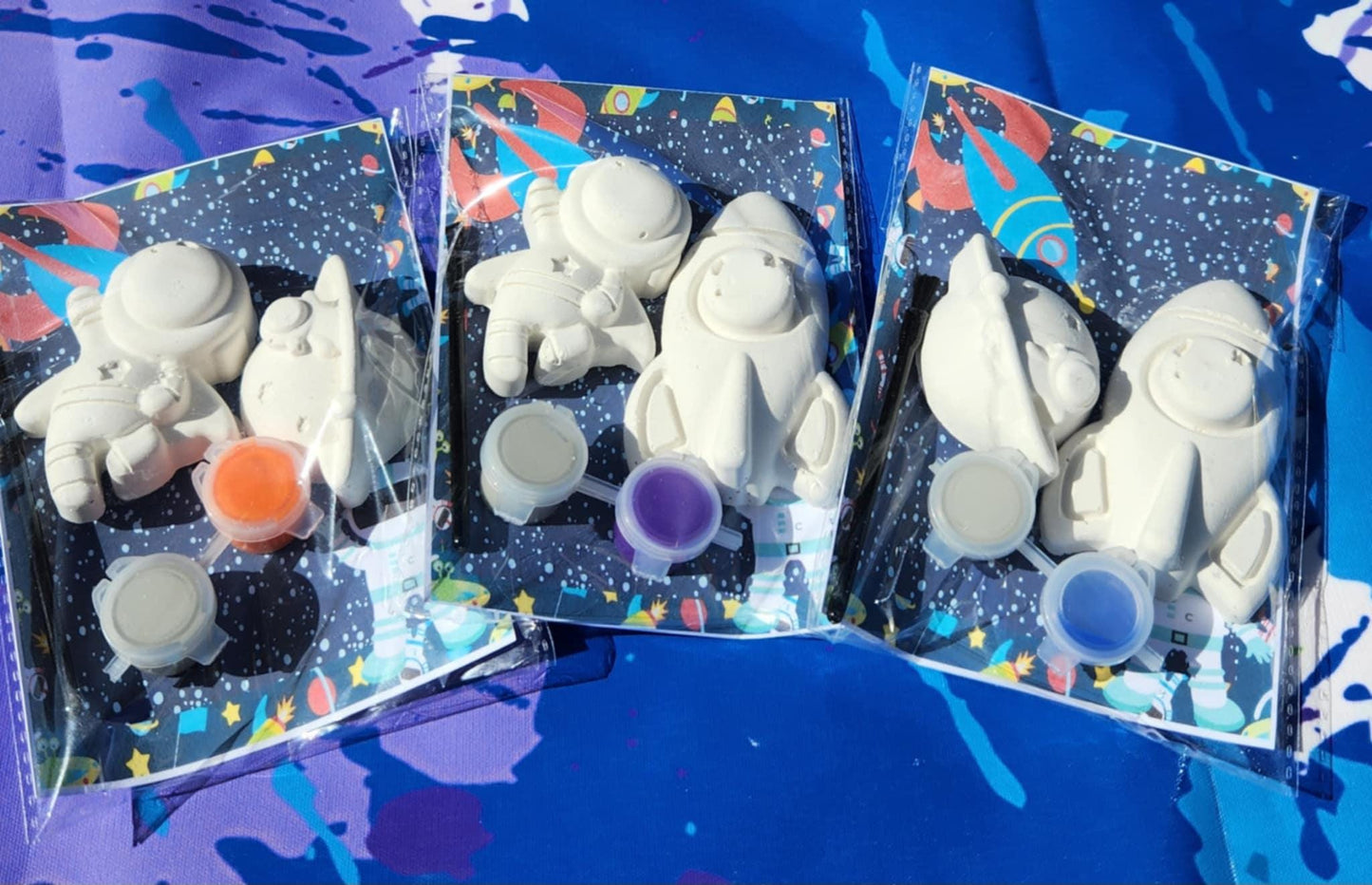 Space Paint Kits l Kids Art - Craft l Space Themed Party Favors l Goodie Bag Favors l Thank you Gifts l Kids DIY l OutterSpace Party