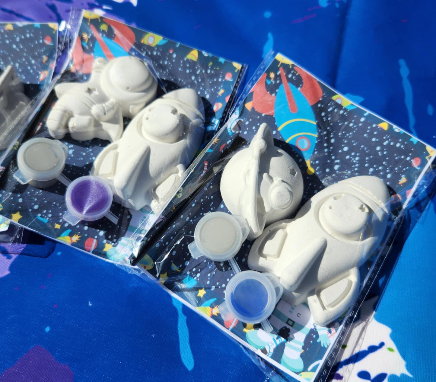 Space Paint Kits l Kids Art - Craft l Space Themed Party Favors l Goodie Bag Favors l Thank you Gifts l Kids DIY l OutterSpace Party