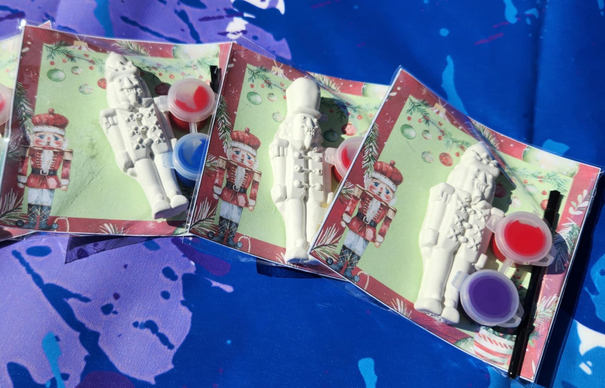 Toy Soldier Paint Kit: DIY Christmas Craft, Stocking Stuffer