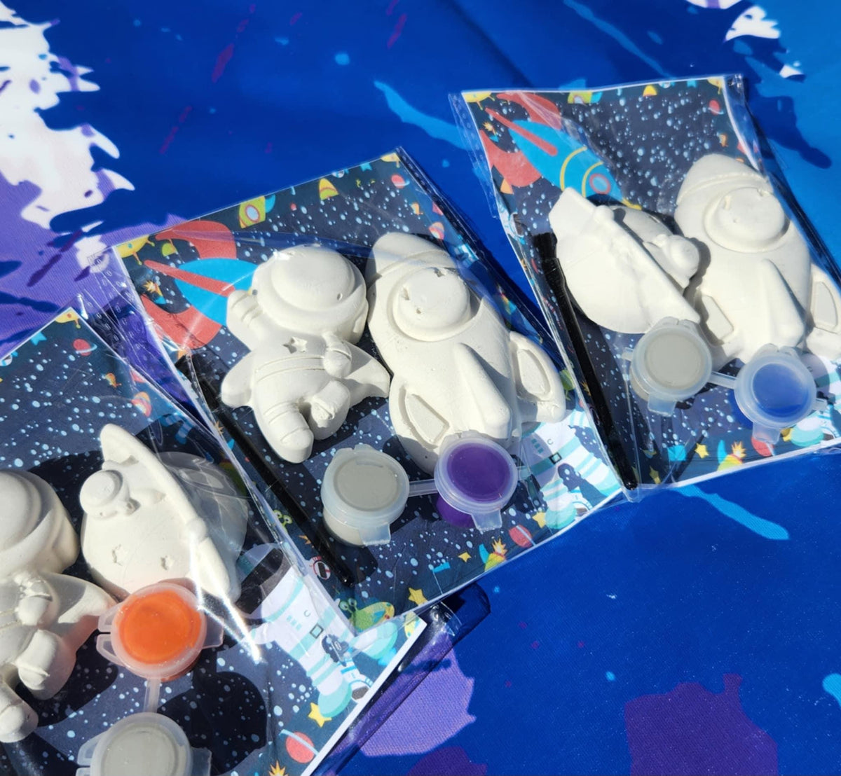 Space Paint Kits l Kids Art - Craft l Space Themed Party Favors l Goodie Bag Favors l Thank you Gifts l Kids DIY l OutterSpace Party