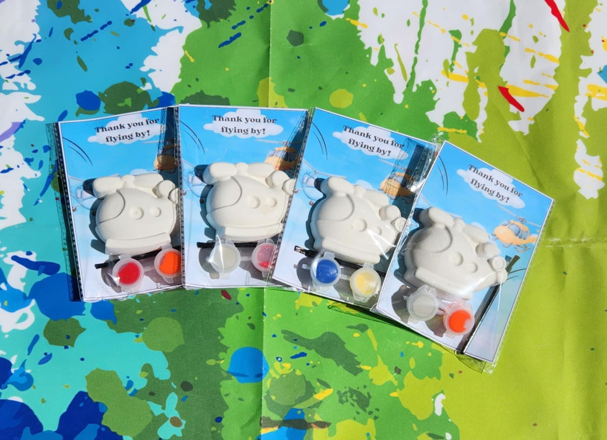 Helicopter Paint Kits | Kids Craft | DIY Paint | Party Favors | Goodie Bags | Kids Activity
