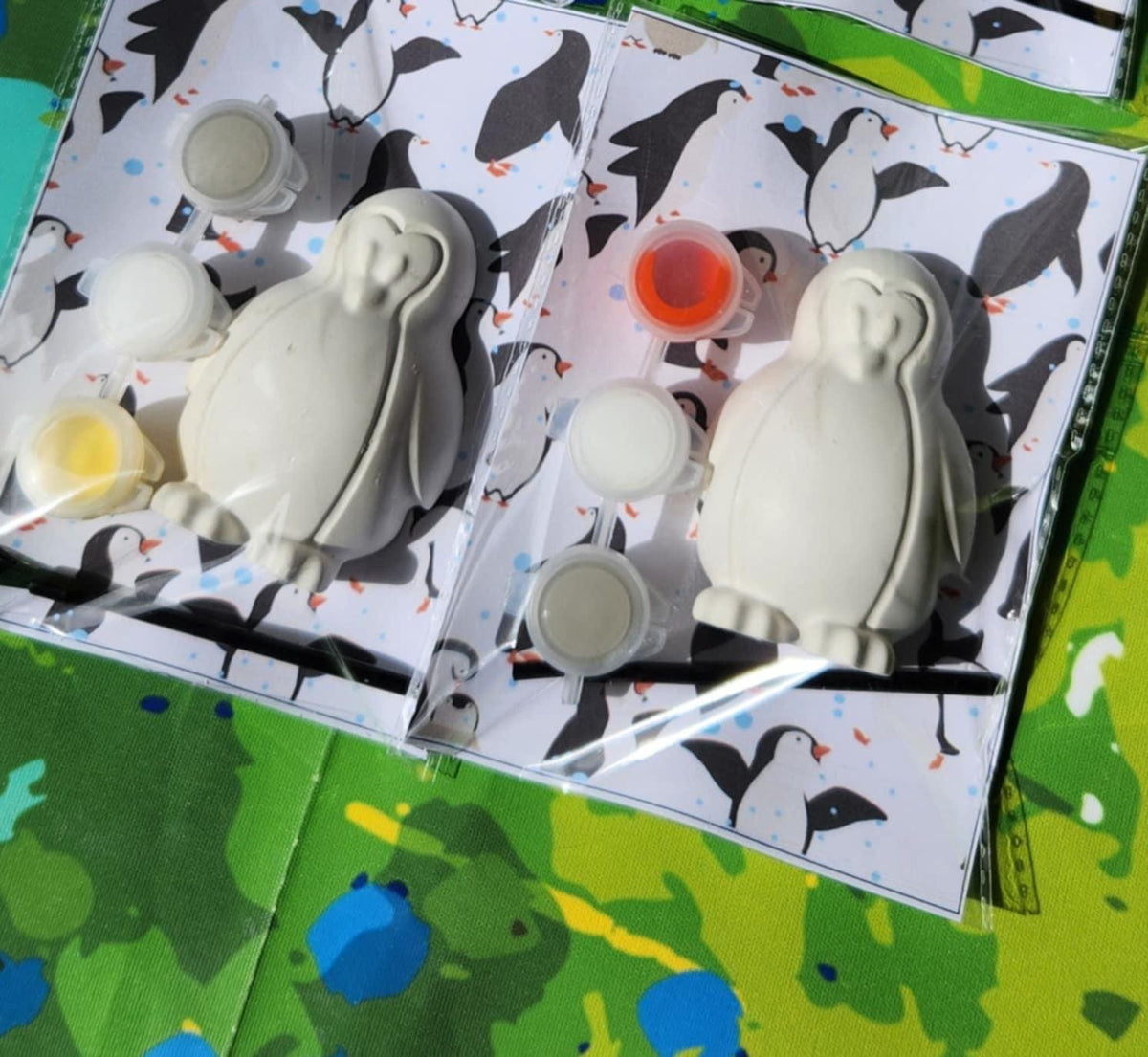 Penguin Paint Kit – Birthday Party Favors – DIY Paint Activity – Penguin Party Goodie Bag – Paint Your Own Penguin – Kids Art Kit