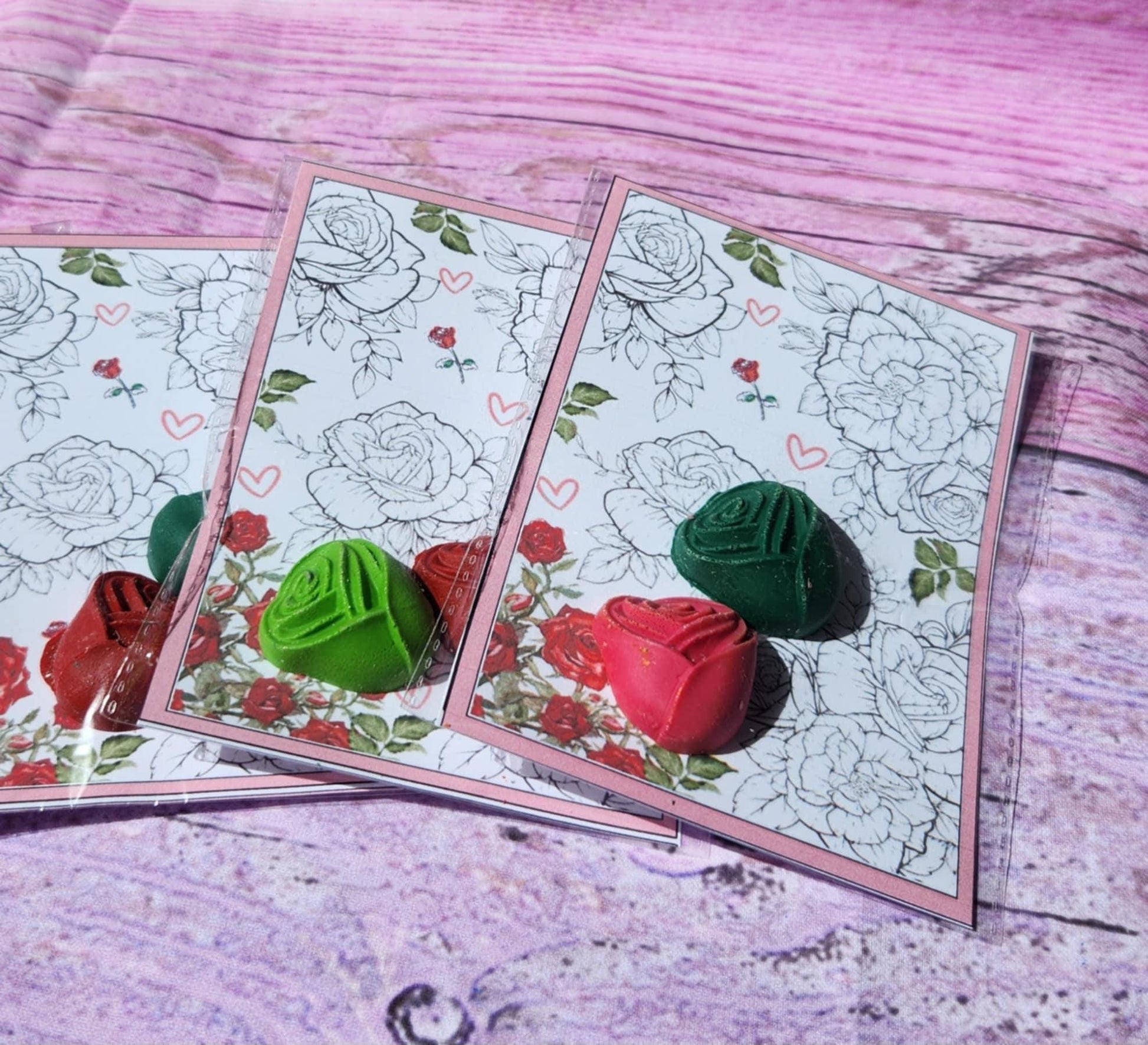 Rose Crayon Party Favors | Rose Coloring Card | Be Our Guest Party Favors | Princess Crayon Goodie Bags | Fairytale Kids Party Supplies