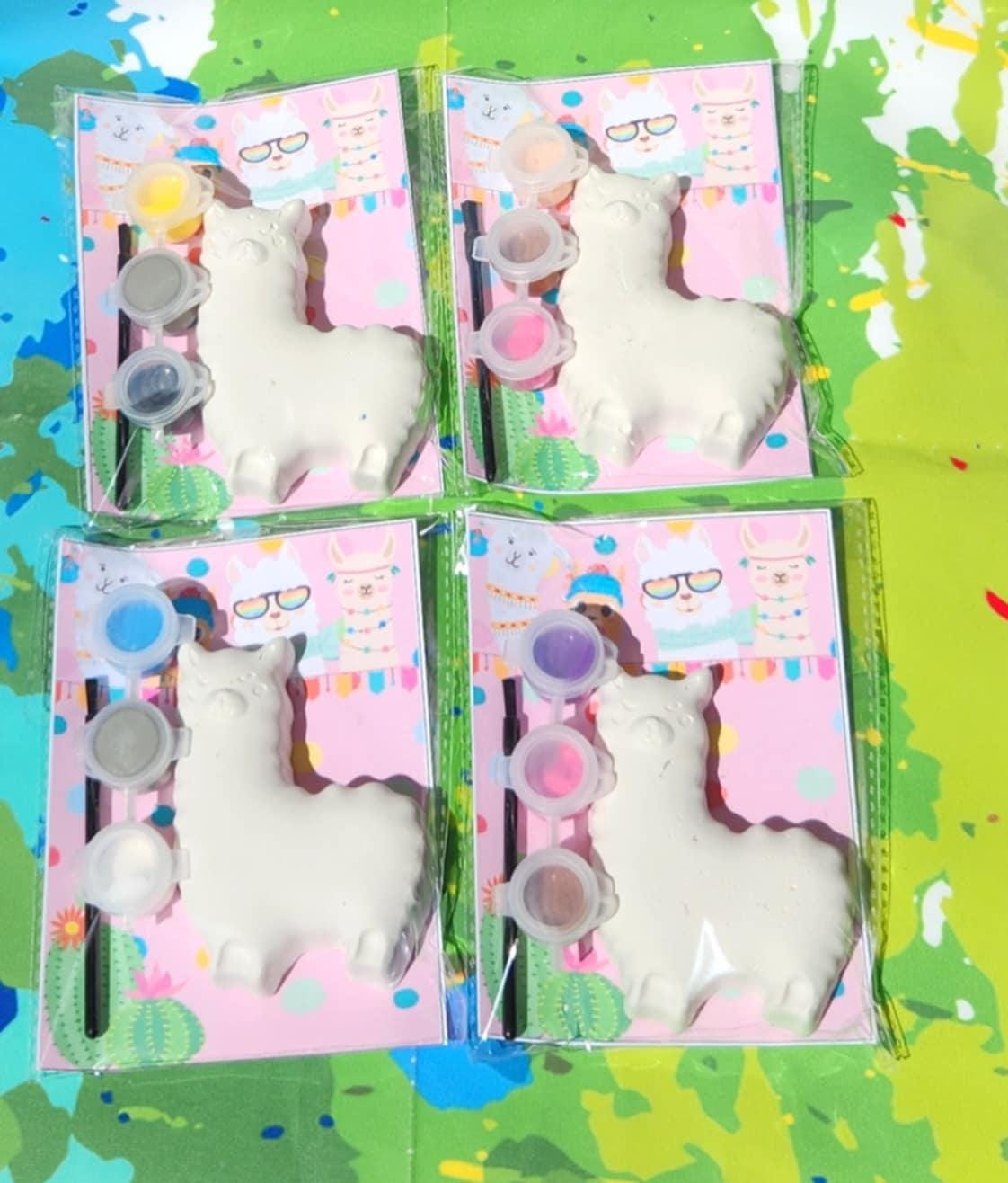 Llama Paint Kit: DIY Party Favor Craft for Kids