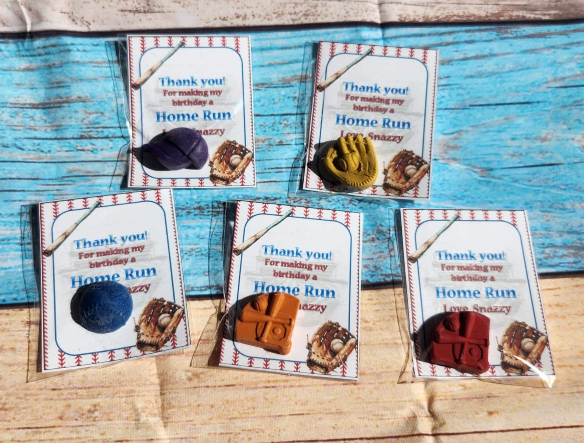 Baseball-Themed Crayon Party Favors – A Home Run for Birthday Goodie Bags!
