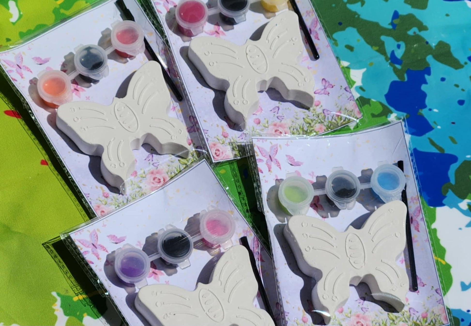 Butterfly Paint Your Own Kits | DIY Kids Craft | Party Favors | Birthday Gifts | Fun Painting Activity