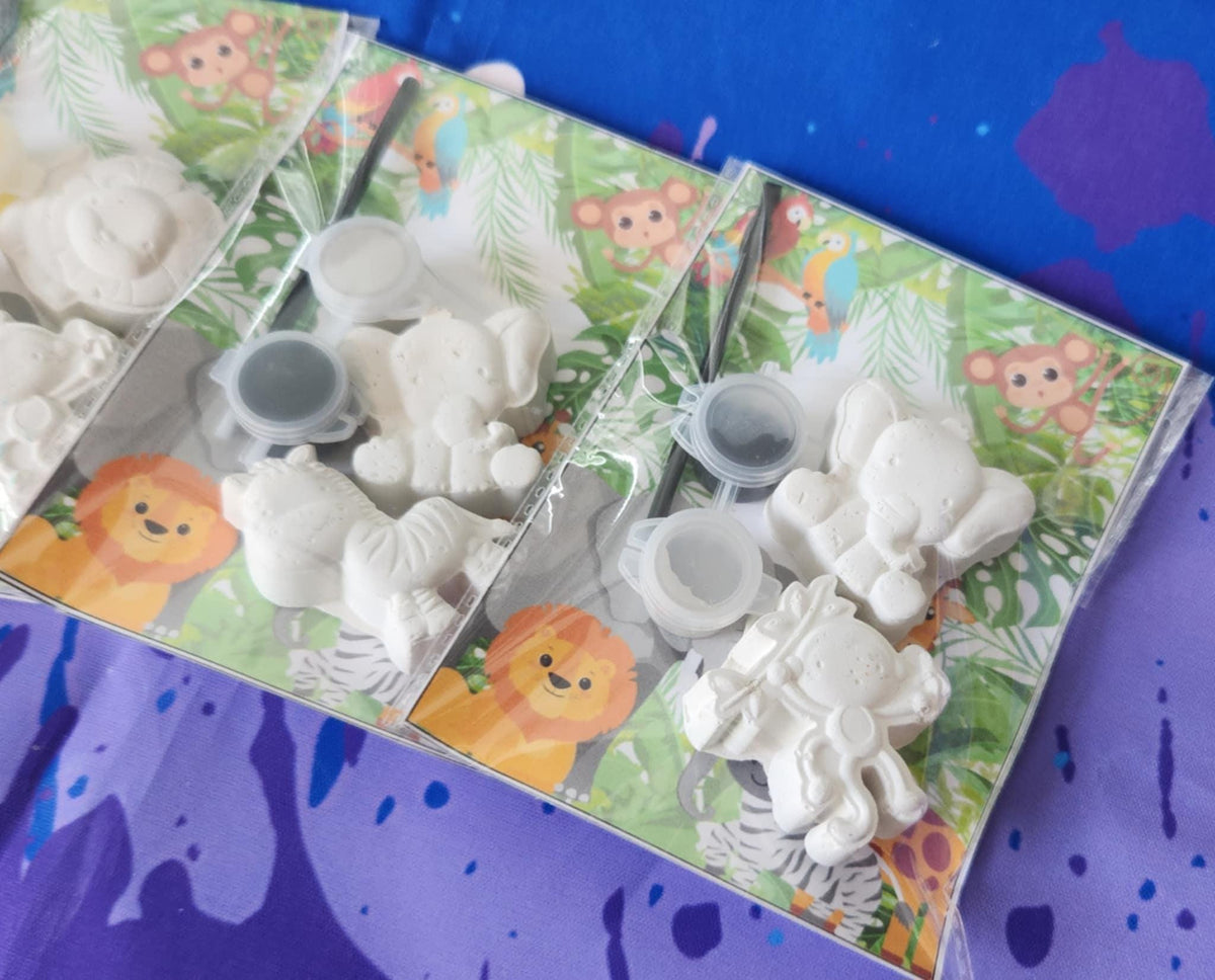 Jungle Paint Kits l Kids Craft l Art l DIY Paint l Jungle Party Favors l Jungle themed party Favors l Grab Bag Goodies l Kids Birthday