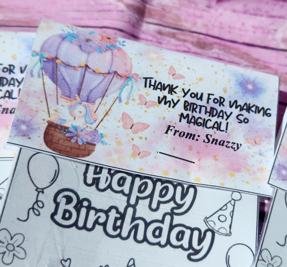 Unicorn Crayon Party Favors: Non-Toxic Birthday Goodie Bag Fillers