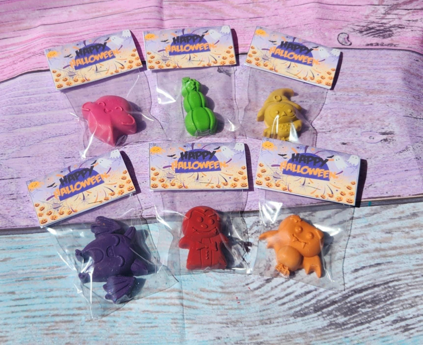 Halloween Crayon Party Favors: Spooky Shapes, Non-Candy Gifts