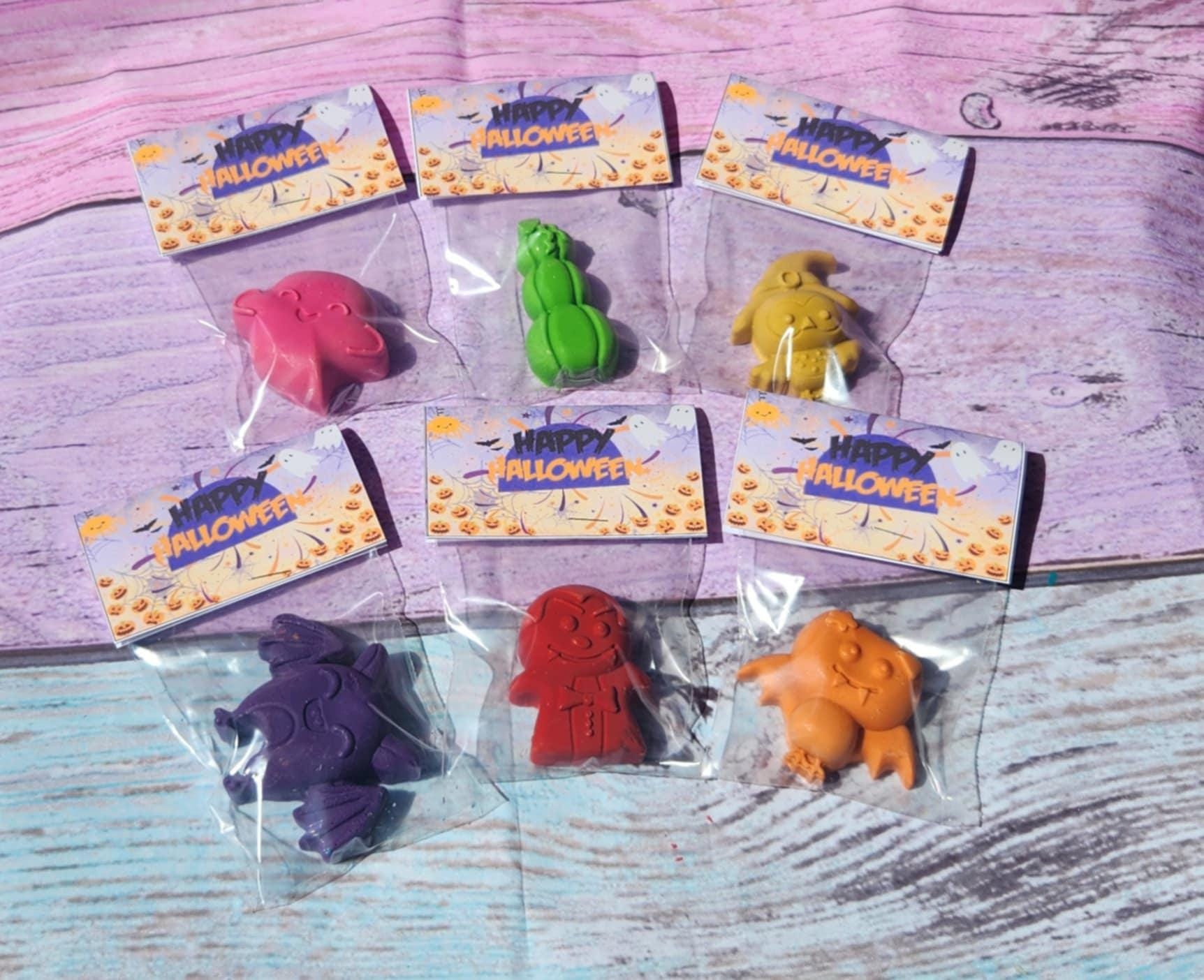 Halloween Crayon Party Favors: Spooky Shapes, Non-Candy Gifts