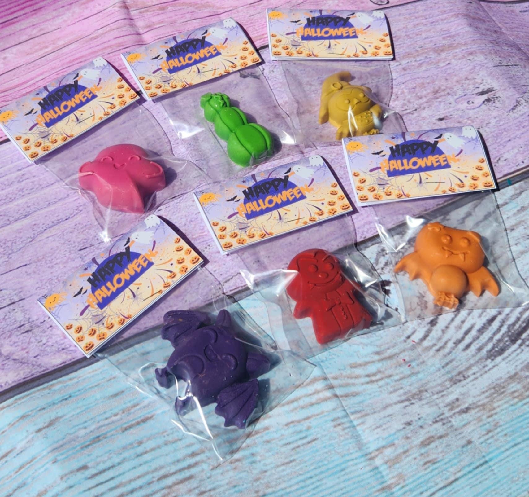 Halloween Crayon Party Favors: Spooky Shapes, Non-Candy Gifts