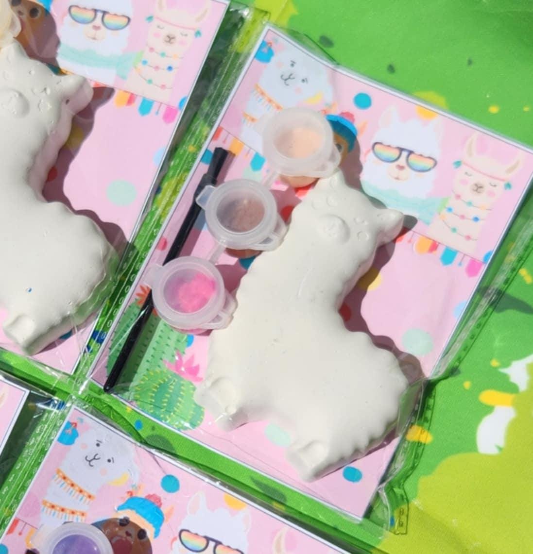 Llama Paint Kit: DIY Party Favor Craft for Kids