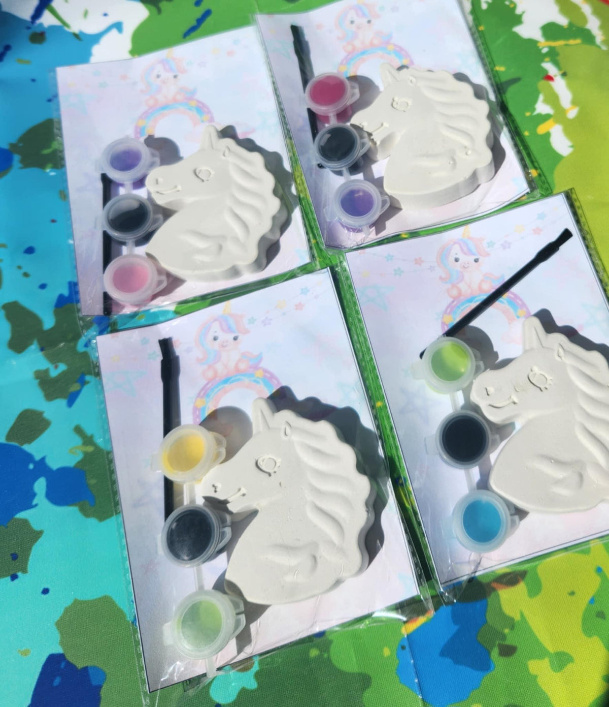 Unicorn Paint Kit | DIY Party Favors | Kids Birthday Activity | Unicorn Gifts | Paint Your Own Kit | Craft Kit for Kids