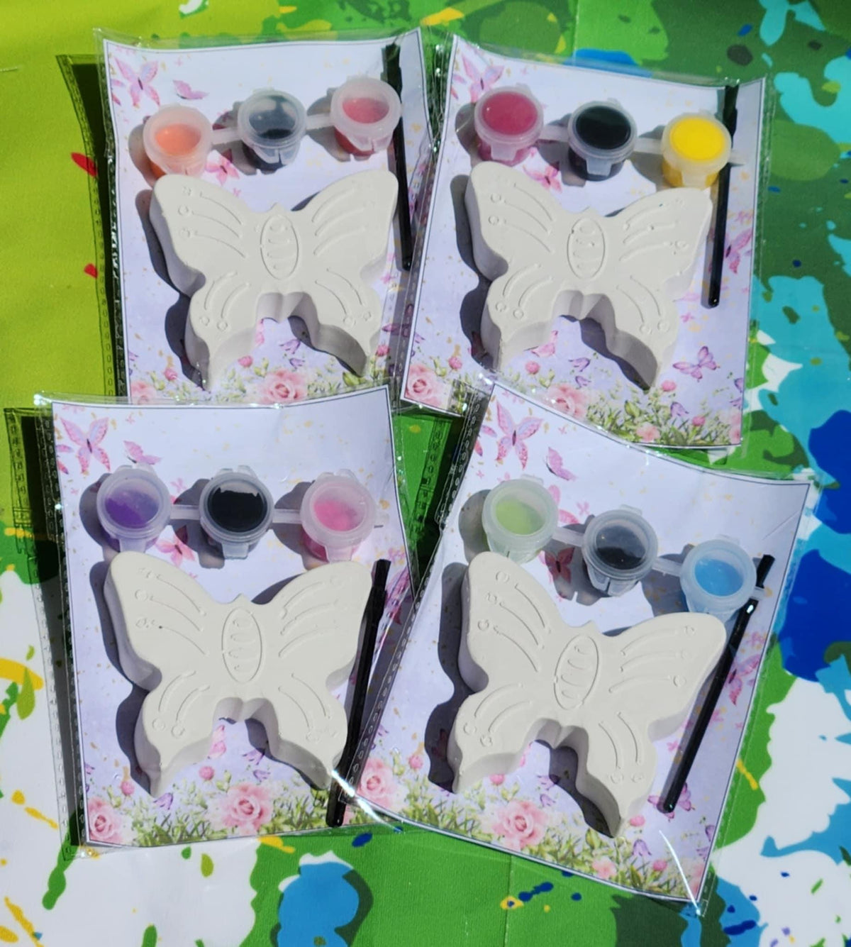 Butterfly Paint Your Own Kits | DIY Kids Craft | Party Favors | Birthday Gifts | Fun Painting Activity