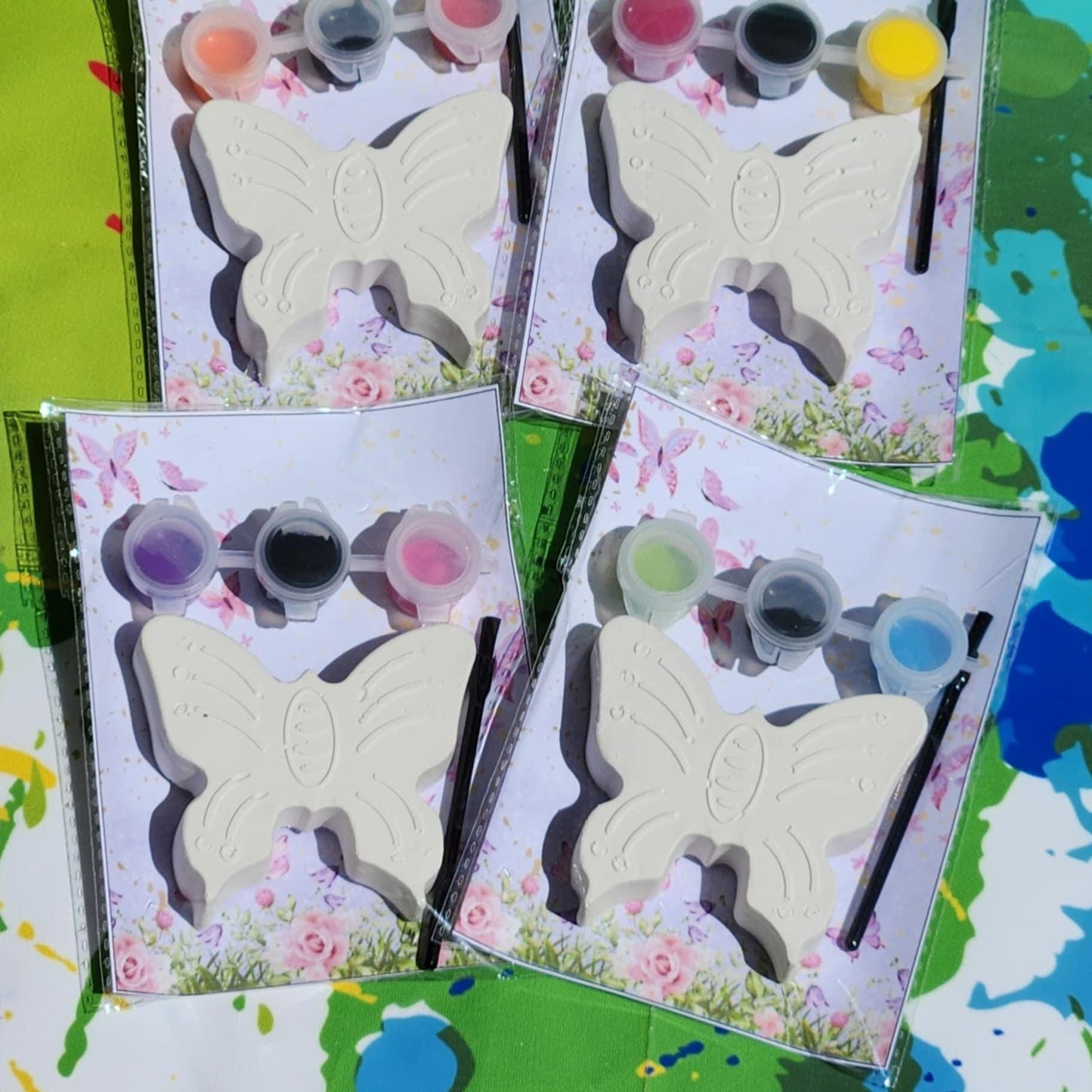 Butterfly Paint Your Own Kits | DIY Kids Craft | Party Favors | Birthday Gifts | Fun Painting Activity