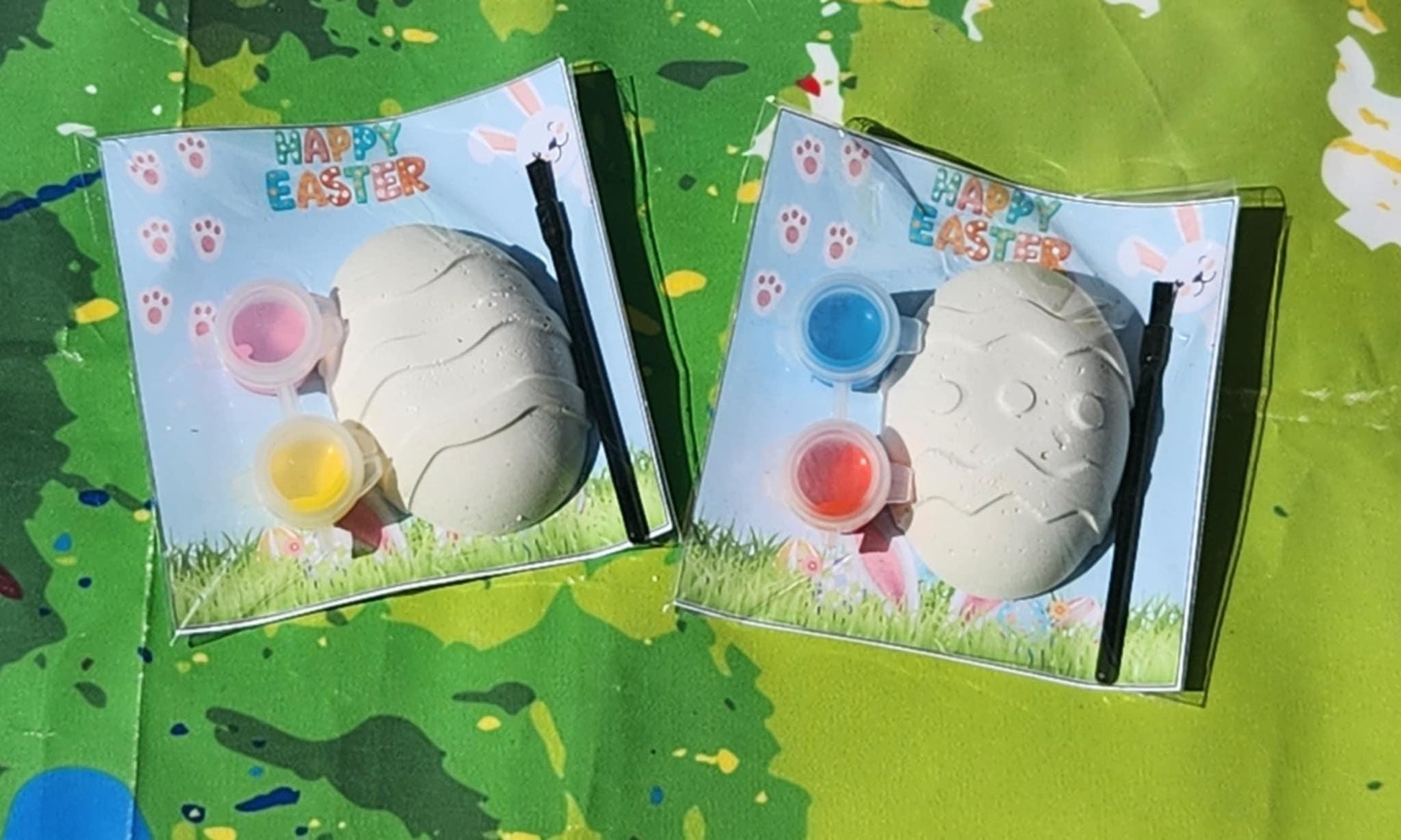 Mini Easter Egg Paint Kit: DIY Craft Activity, Basket Stuffer
