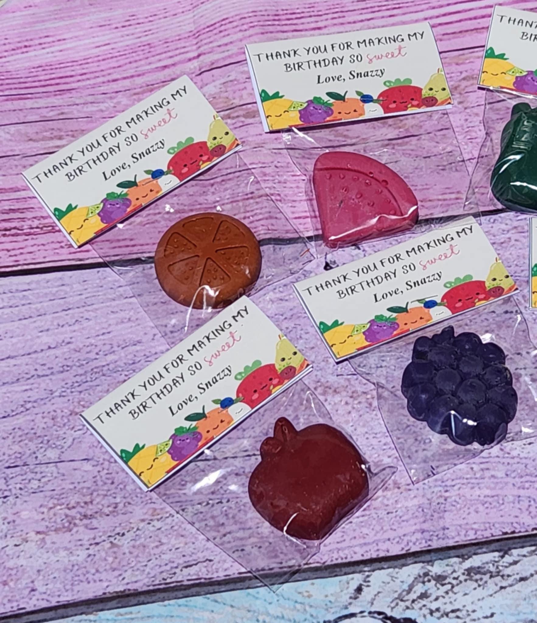 Twotti Fruitti Crayons: Fruit Party Favors for Kids