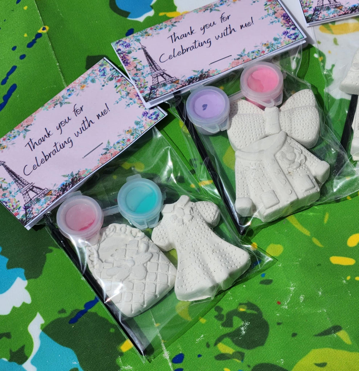 Fashion Plaster Paint Kit: DIY Birthday Party Favors