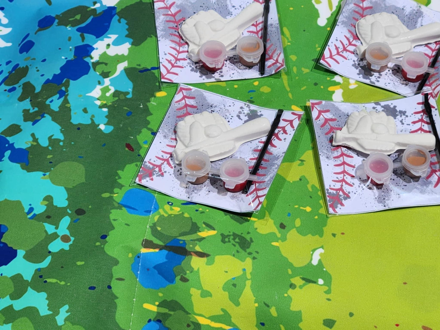 Baseball Paint Kits | Sports Birthday Party Favors | DIY Craft for Kids | Team Celebration Gifts | Paint Your Own Baseball