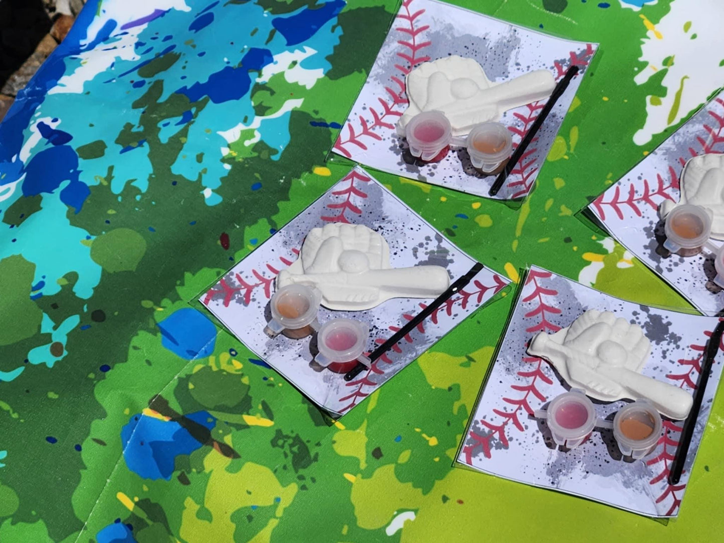 Baseball Paint Kits | Sports Birthday Party Favors | DIY Craft for Kids | Team Celebration Gifts | Paint Your Own Baseball