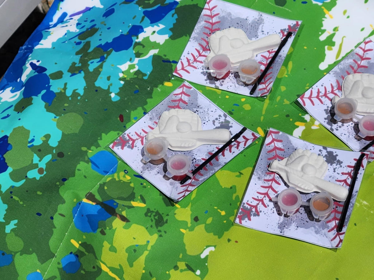 Baseball Paint Kits | Sports Birthday Party Favors | DIY Craft for Kids | Team Celebration Gifts | Paint Your Own Baseball