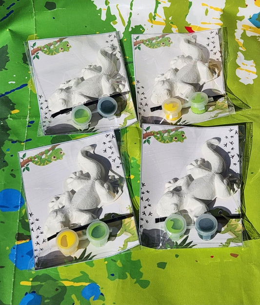 Lizard Paint Kit for Kids | DIY Reptile Craft Activity | Party Favor | Lizard Plaster Painting Kit | Birthday Art Gift | Reptile Party Favor