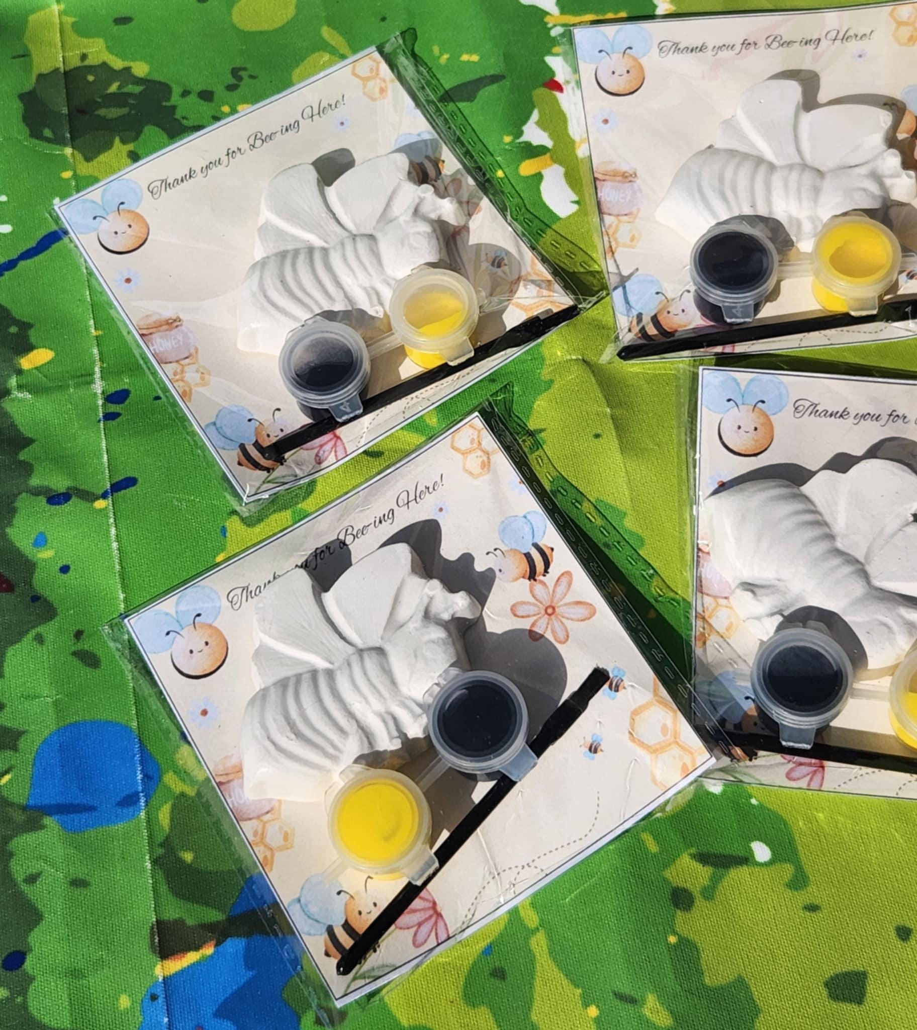 Bee Paint Kit Party Favor | Bumble Bee Birthday Craft | DIY Painting Kit for Kids | Garden Party Favor | Bee Art Activity