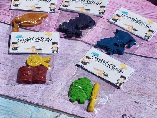 Kids Graduation Party Favors | Pre-K & Kindergarten Gifts | Non-Toxic Crayons | School Graduation Favors