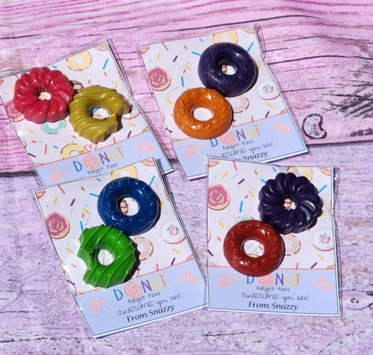 Donut Shop Crayons | Donut Party Favors | Non-Toxic Donut Crayons | Kids Birthday Favors | Classroom Favors | Donut Birthday Party