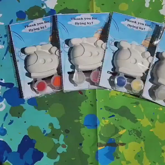 Helicopter Paint Kits | Kids Craft | DIY Paint | Party Favors | Goodie Bags | Kids Activity