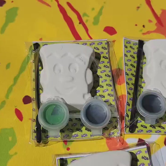 Halloween Monster Paint Kits for Kids – Fun & Creative Party Favors, DIY Craft Activity